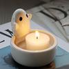 Resin Ghost Candle Holder Rabbit Dog Tea Scented Candle Candlestick Living Room Bathroom