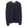 Made In Italy Long Sleeve Knit Cardigan 38 Navy Women Used