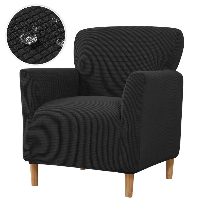 Waterproof Armchair Cover Stretch Single Sofa Slipcover Soft Elastic Single Small Chair Seater Sofa Covers For Home Club Hotel