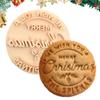 Christmas Day Biscuit Mold Merry Christmas Biscuit Seal for Home Festival Baking and Festival Decoration