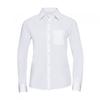 Russell Collection Womens/Ladies Classic Polycotton Easy-Care Long-Sleeved Shirt