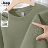 JEEP SPIRIT Men's 2025 Loose Fit Round Neck Sweatshirt