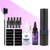 Hair Extension 3-5s Curing UV Hair Glue Hair Extensions Tools Kit 30g UV Glue with 30ml Hair Bonding Glue Remover 20W UV LED Lamp