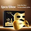 Golden Carnosine Honeycomb 5pcs Eye Mask Fit Comfortable Light Grain Essence Moisturizing Eye Care