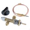 Gas Furnace Fire Heater Control Valve W/ Thermocouple & Knob