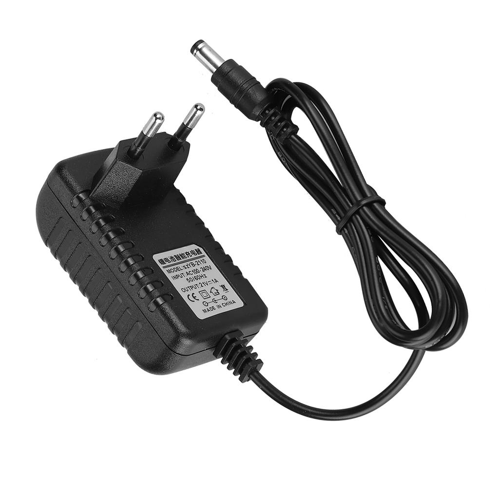 Thick Copper Core Li Ion Charger Adapter 21V1A Adaptative Lithium Battery Charger