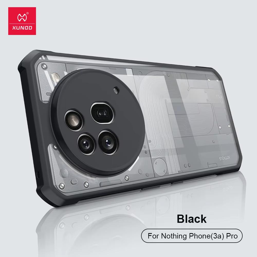 For Nothing Phone 3a Pro Case Nothing Phone 3a Casing XUNDD Airbag Shockproof Bumper Protective Cases Transparent Back Cover