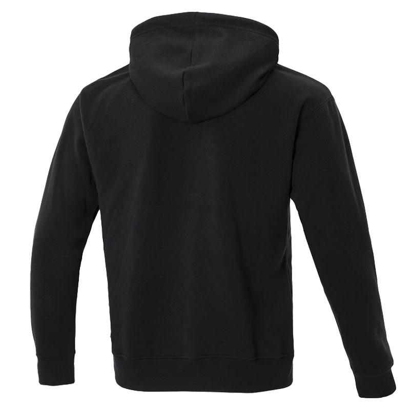 Jordan Fashion Hooded Pullover Sweatshirt And Tapered Knit Pants Casual Sports Suit Unisex Sweatshirt, Pants Black FD7546-010+DQ7469-010
