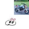 2x Smoke Flush Mount Amber LED Turn Signals Lights For 2013-2019 Honda Grom 125