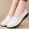 Women Shoes Soft Leather Women's Loafer 2025 New Flats Slip On Casual Shoes Flat Shoes Women White Footwear Zapatos De Mujer