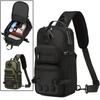 Men's Tactical Chest Bag Multifunctional Sling Backpack Outdoor Hiking Climbing Trekking Rig Pouch Casual Messenger Fanny Pack