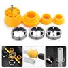 7Pcs Thread Maker Tool Set Plastic Pipe Threading Mold Set Plumbing Threading Tool Plumbing Mold Tap Wrench Tool Repair