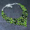 Peridot Gemstone 925 Sterling Silver Jewelry Necklace 18"