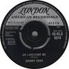 7inch Record JOHNNY CASH - Oh Lonesome Me 45HLS9314 London Records, 1961 UK Country/Folk Used