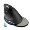 ZELOTES F-17 Vertical Mouse 2.4GHz Wireless Gaming Mouse 6 Keys Ergonomic Optical Mice with 3