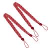 Practical Modern Hold Braided Tiebacks Curtain Holder Rope Satin Voile Strap Tie Backs
