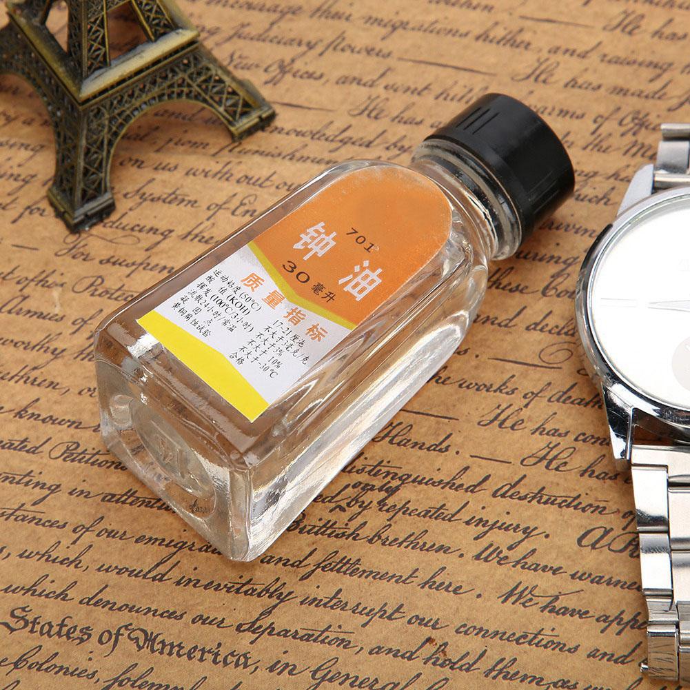 Quality Watch Oil Maintenance Cleaning Repair Tool Lubricant for Wristwatch Clock 30ml