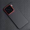 Xiaomi Mi 15 Mobile Phone Case, Lychee Pattern Plain Leather, Borderless Xiaomi15pro Contrasting Color