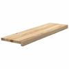 VidaXL Stair Treads 4 Pcs Untreated 90x25x2cm Solid Oak Wood 3282895