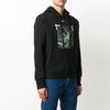 Off-White Pascal Print Slim Hoodie Black/White Men Tops OMBB034F20FLE0111001