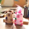Bag Pendant Long-haired Capybara Doll Pendant Hanging Bags Decor Capybara Worm Doll Pendant