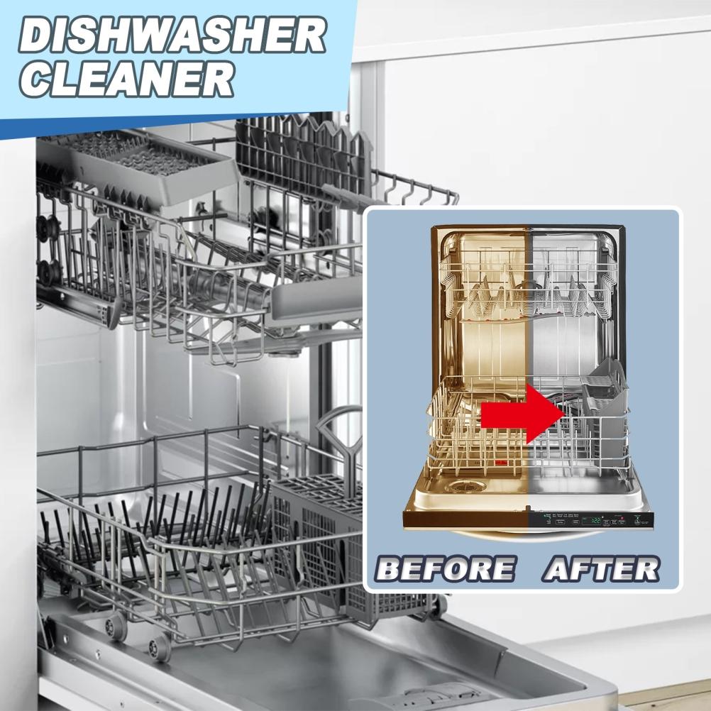 20 Pcs Dishwasher Machine Descaling Tablets Effective Cleaning Agent Tablets Kitchen Tableware Care