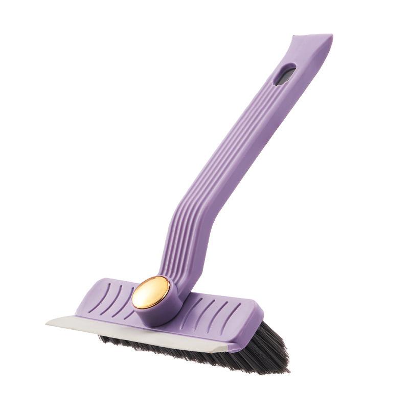 Bathroom Toilet Floor Brush No Dead Corners Hard Hair Tile Cleaning Brush Toilet Floor Brush Window Scraper