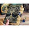 New Leather Journal Tree of Life - Beautiful Journal For Sketches Book Traveling Book Blank Spell Book