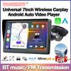 7inch Universal Automotive Car Radio Multimedia Video Player Wireless Apple Carplay Android Auto Touch Screen FM Bluetooth WIFI