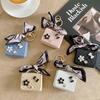 New Fashion Niche Lingge Small Fragrant Style Mini Bag Pendant, Keychain, Zero Wallet, Headphone Bag Hanging Decoration