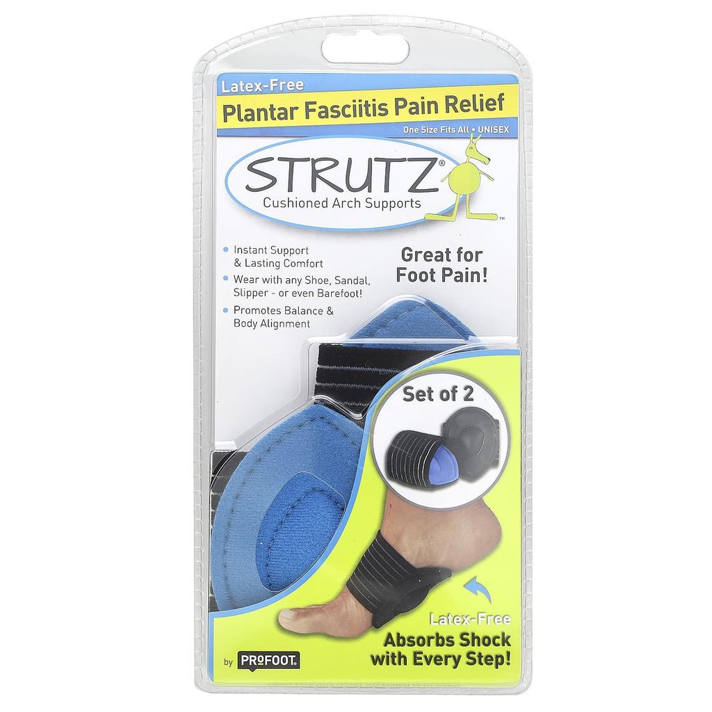 Plantar Fasciitis Pain Relief Kit, for Males 8-13 Years Old, 5 Piece Kit