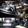 1x C5W LED Bulb Canubs 12V 6 SMD Super Bright White C10W LED Festoon 31mm 36mm 39mm 41mm Error Free License Plat Interior Light
