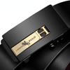 Genuine PULO Belt Men's Soft Leather Automatic Buckle Belt Youth Business Casual All-match Pants Belt