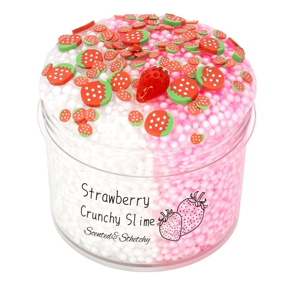 Strawberry Kiwi Crystal Slime 70ml Party Favor Gifts Soft Slime Kit
