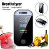 Digital Breath Alcohol Tester Gas Detector Professional Breathalyzer With LCD Display USB Rechargeable Electronic Alcohol Tester