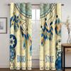 Бохо животное волк Ловец снов высокие затемняющие шторы для гостиной спальни оконная драпировка Декор несколько цветов затемняющие занавески