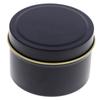 DIY Round Candle Jars 4Oz Aluminum Tins With Lids Cosmetic Sample Containers Storage Organizer