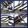 1000Pcs Wholesale Plastic Nylon Cable Ties Self-locking Cord Straps Adjustable Cables Fastening Loop Home Office Wire Zip Tie