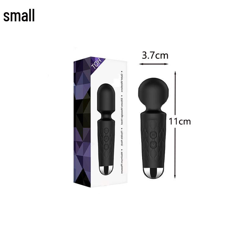 Knight Multifrequency Vibrator: Strong AV Wand for Clitoral Teasing and Massage Stick Sex Toy for Women