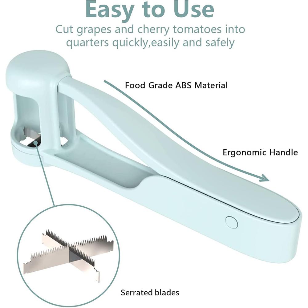 Grape Slicer Grape Cutter for Toddlers for Vegetable/Fruit Salad/Cake Decoration
