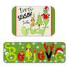 2pcs Christmas Kitchen Rugs and Mats For Home Decorations