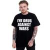 Wiz Khalifa Unisex Adult The Drug Against Wars Cotton T-Shirt