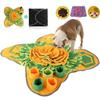 Durable Interactive Pet Dog Feeding Mat Game Mat Dog Cat Rabbit Feeder Toys Encourages Natural Foraging Skills Stress Release