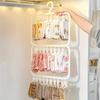 1pc Efficient Space-Saver Multi-Clip Hanger for Socks & Underwear - Drying Rack Organizer