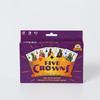 Card Game-Collectible Tin Card Game With Rummy-Style Night Favorite Families Party-5 Crowns Card Game
