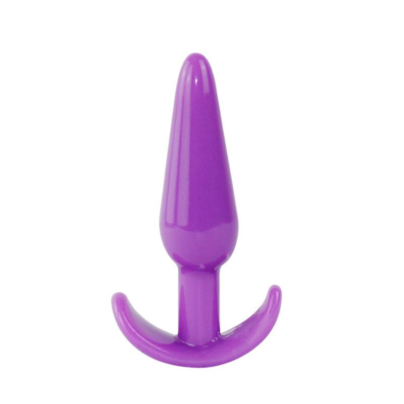 Silicone Anal Dildo No Vibrator Male Prostate Massager Anal Beads Plug G Spot Butt Plug Masturbation Anal Sex Toys for Couple
