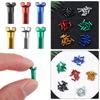 Alloy Anodized 14mm Multicolor Cycling Spokes Nipples Bicycle Wheel Accessories Wheel Spoke Nipples