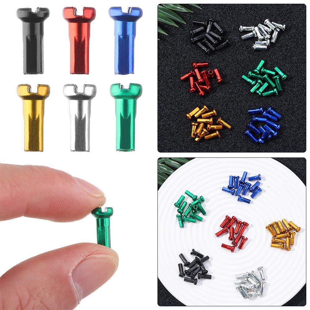 Bike Alloy Anodized Multicolor Bicycle Wheel Accessories Wheel Spoke Nipples Cycling Spokes Nipples