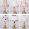 Table Lamp Fabric Bedside Lamp Nightstand Lamp Desk Lamp With Cylinder Lamp Shade Warm Table Lamp Home Decor