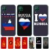 Case For Huawei P40 Lite E P40 Pro P Smart 2020 Cover For Huawei Y5P Y6P Y7P Y8P Y6S Y8S Y9S NOVA 5T  Russian Flag Vintage USSR